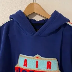 Nike Shirts Nike Air Jordan Sport Dna Hoodie Blue Oversized